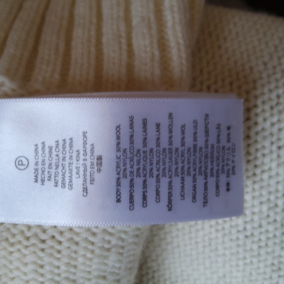 Michael Kors Fur Sweater Brass Snap Vest - Picture 7 of 7